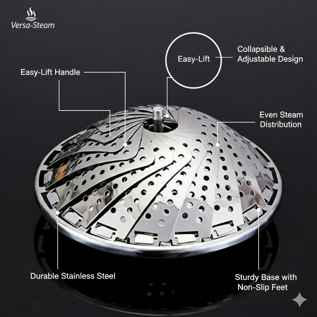 Stainless Steel Fruits Tray & Drainer Basket – Multipurpose Kitchen Strainer - Mamadada