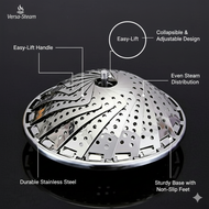 Stainless Steel Fruits Tray & Drainer Basket – Multipurpose Kitchen Strainer
