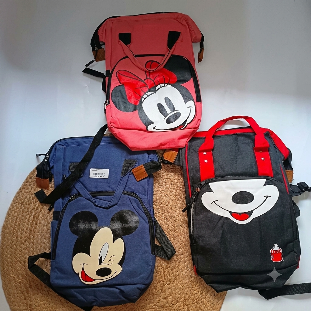Kids Cartoon Diaper Bag Backpack