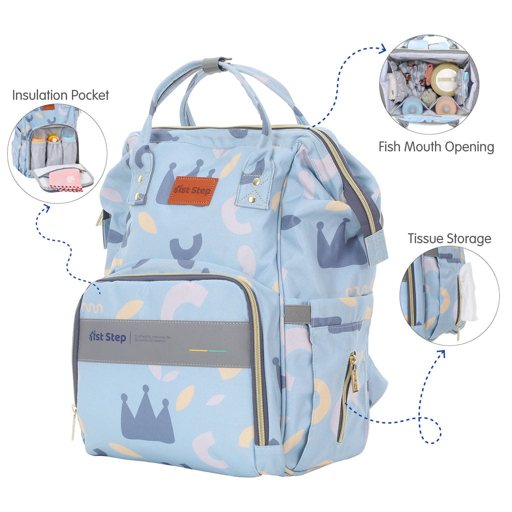 Rainbow Delight” Diaper Backpack