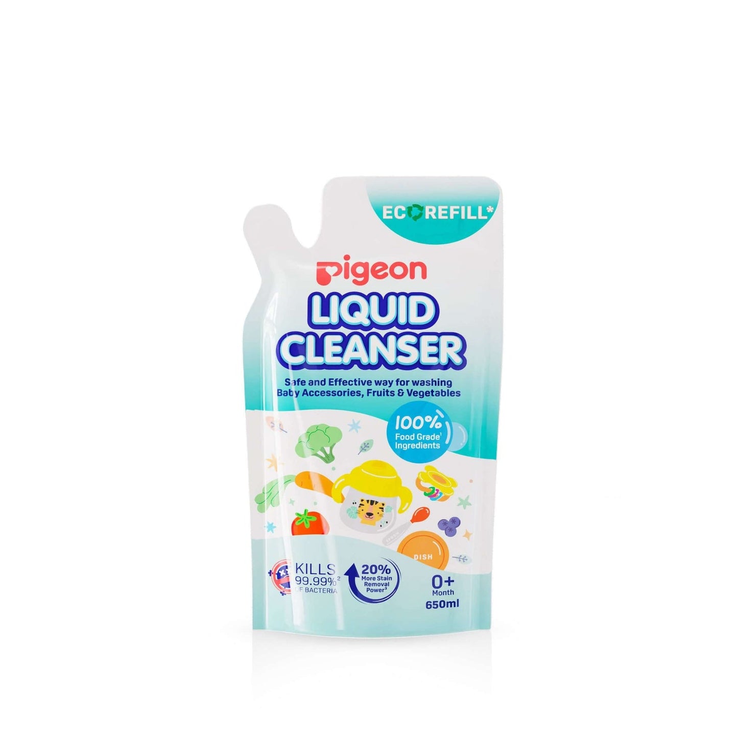 Pigeon Liquid Cleanser Regular 650ml Refill - Mamadada