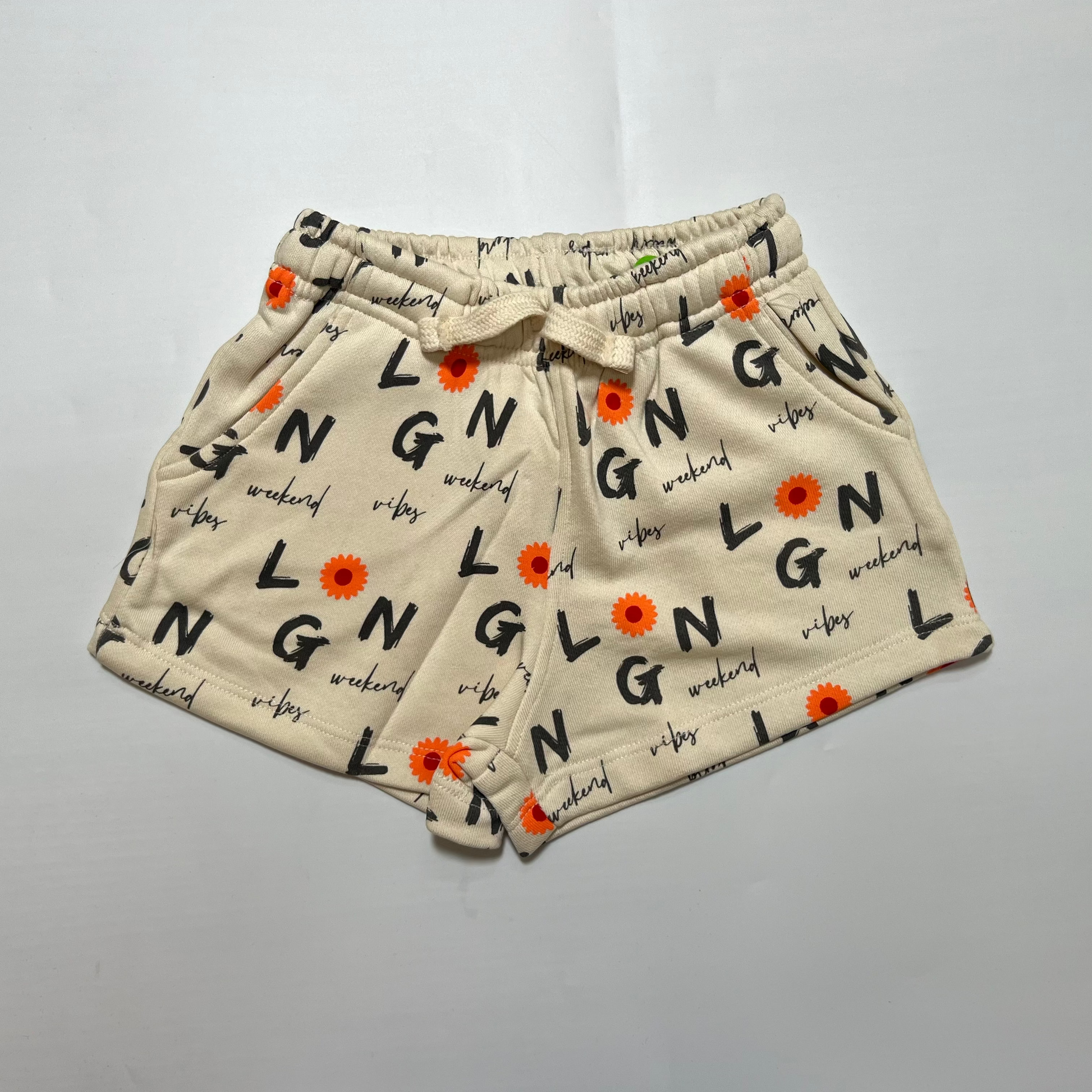 Trendy Printed Cotton Shorts for Girls – Tropical & Weekend Vibes