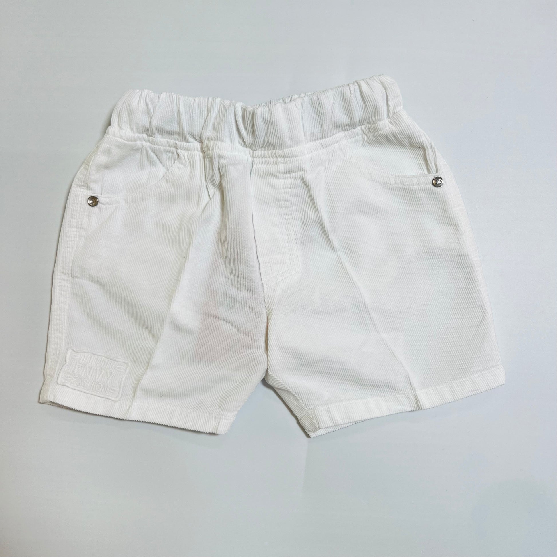 Boys Corduroy Shorts with Elastic Waist – Multiple Colors