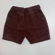 Boys Corduroy Shorts with Elastic Waist – Multiple Colors