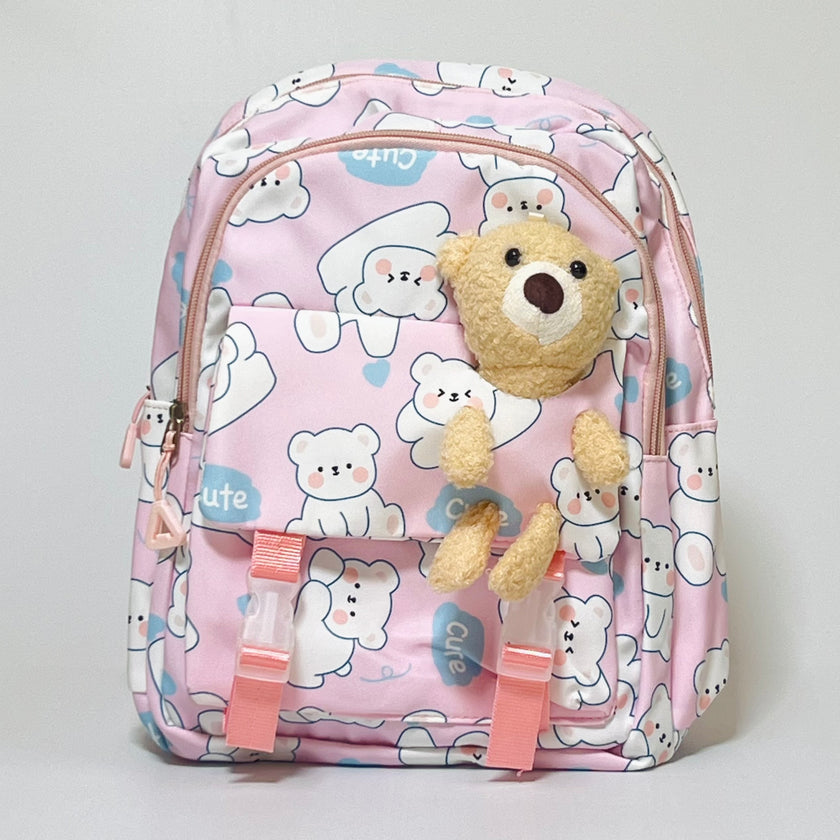 Trendy Kids Backpacks Collection – Teddy, Minnie &amp; Cloud Print Bags