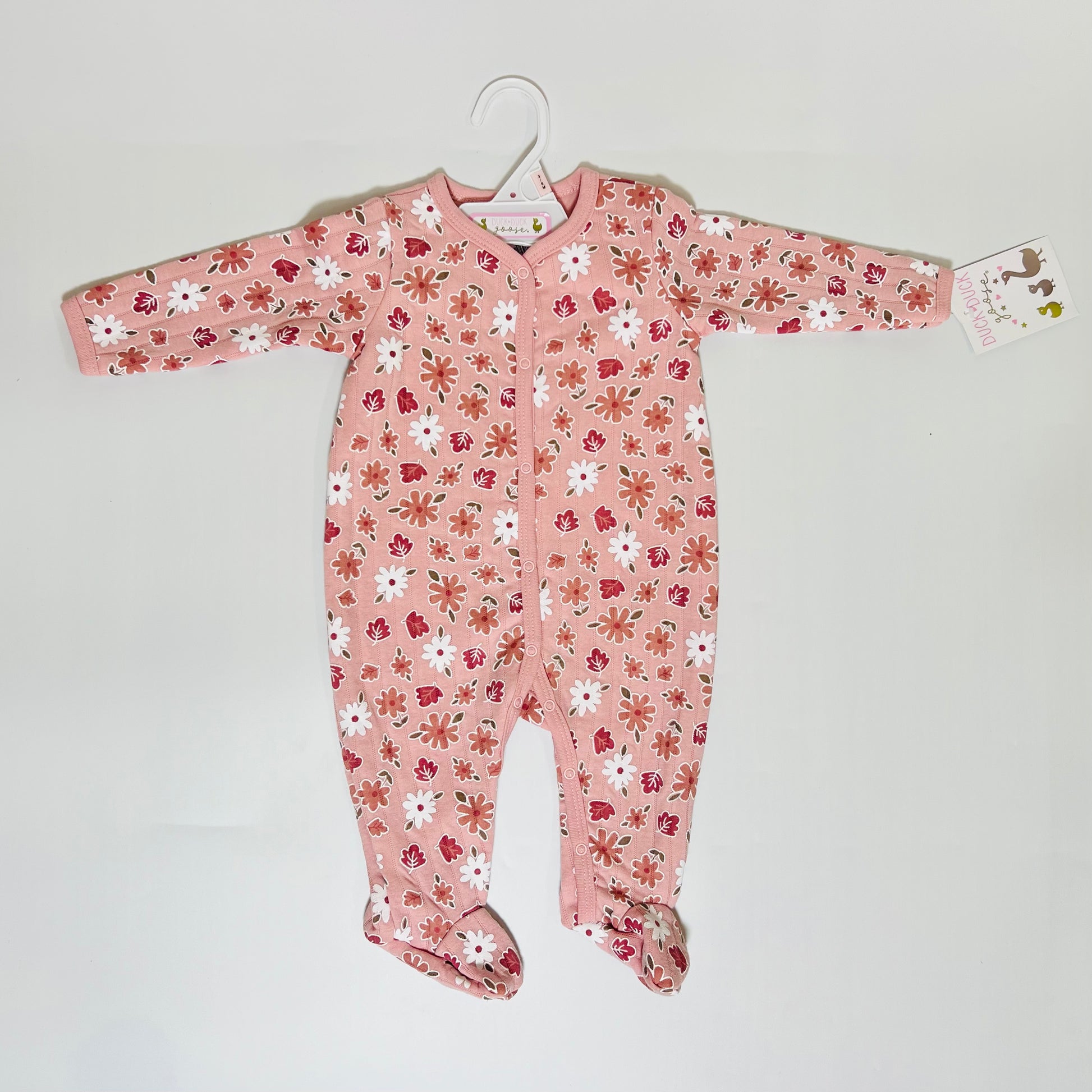 Baby Sleepsuits – Soft Cotton Full Sleeve Rompers with Footed Design
