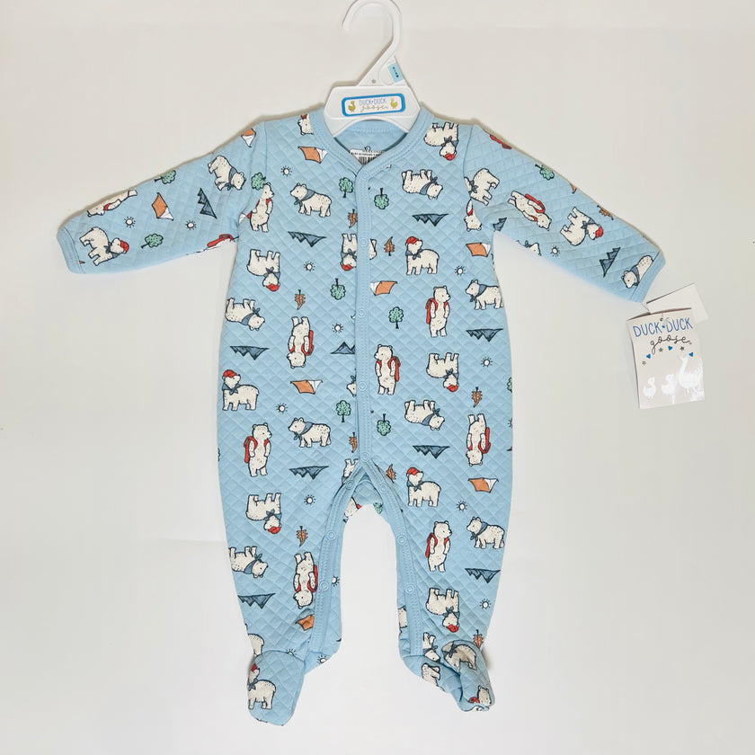 Baby Sleepsuits – Soft Cotton Full Sleeve Rompers with Footed Design