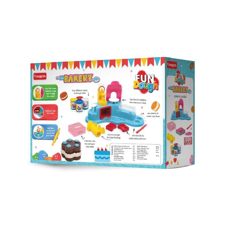 Funskool FunDough Bakery Set – Cake & Pastry Play Kit