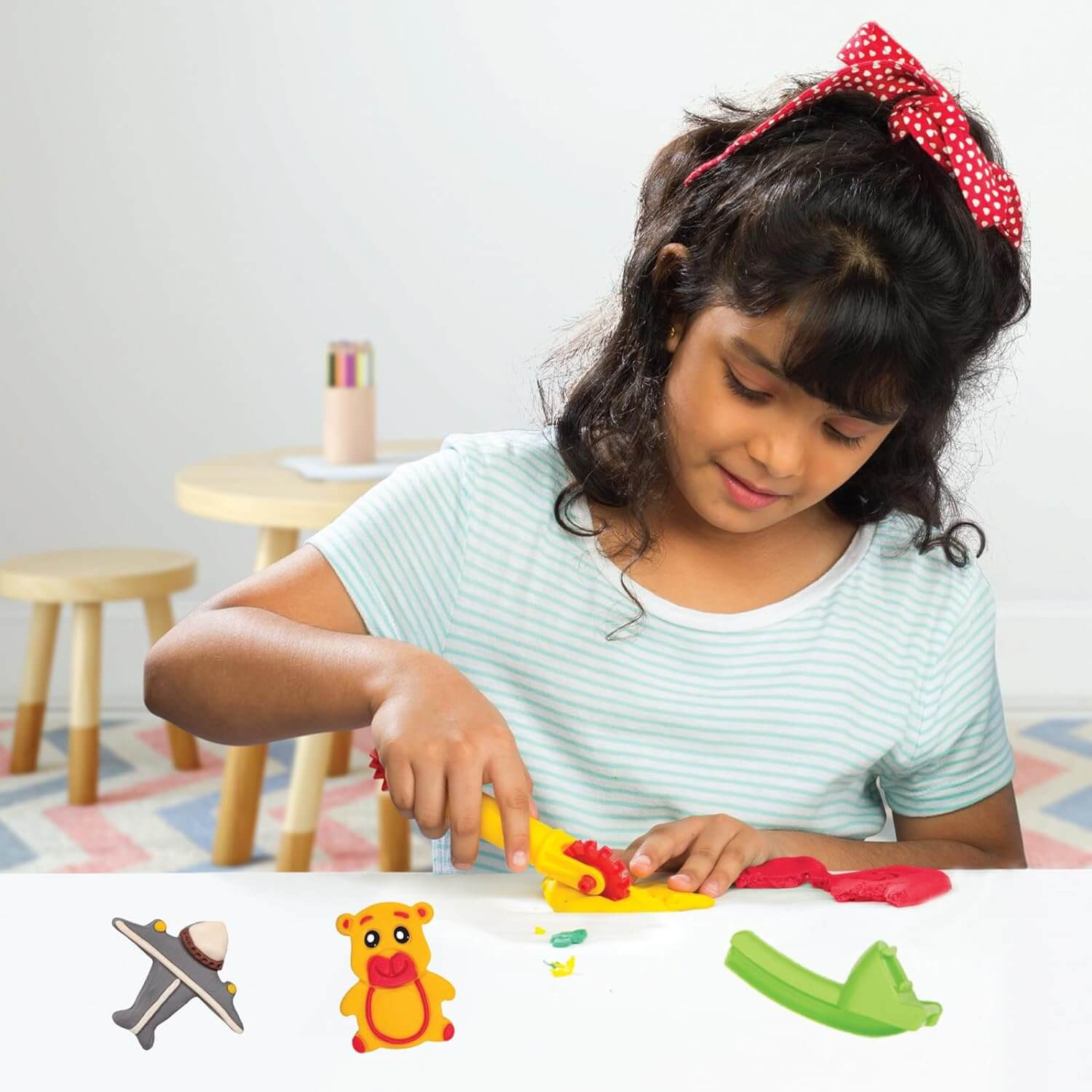 Funskool FunDough Gift Set – 5 Tub Creative Dough Play Kit