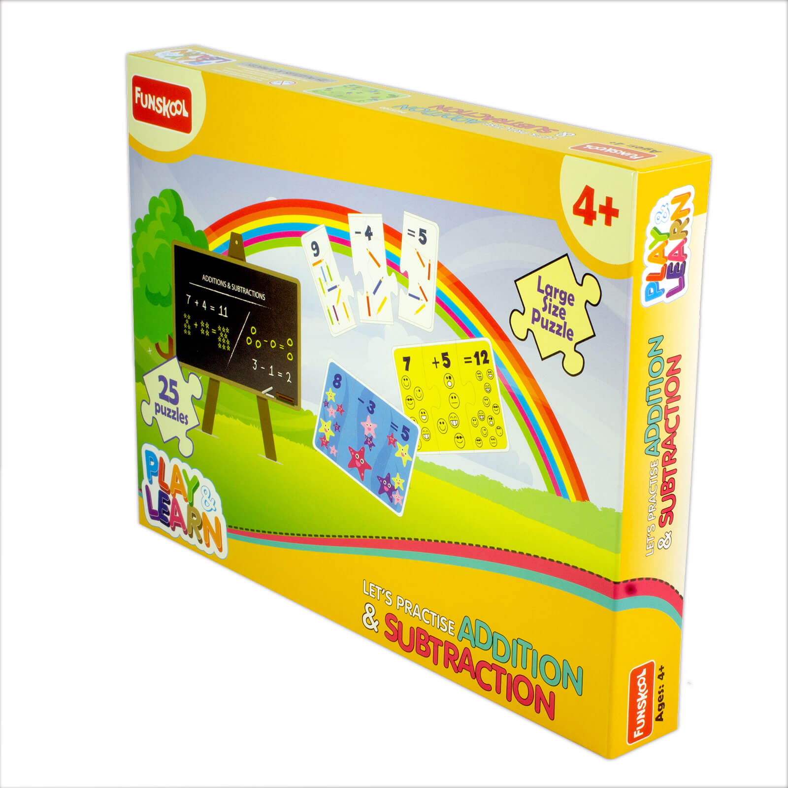 Funskool Play & Learn – Addition & Subtraction Puzzle