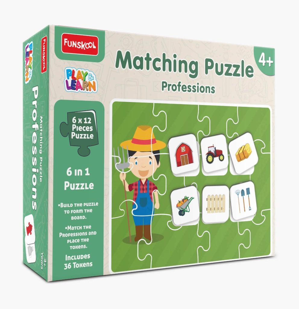 Funskool Matching Puzzle – Professions Learning Set