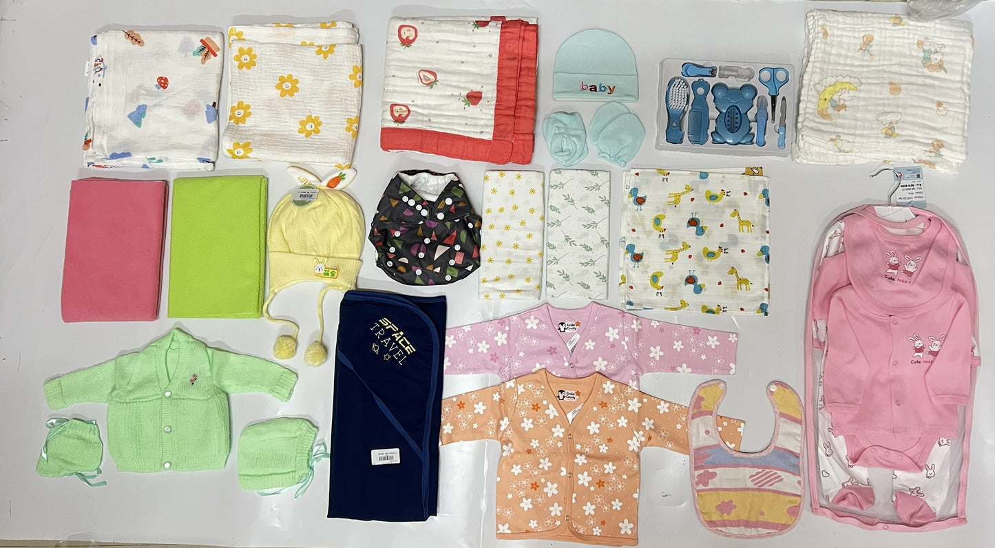 Newborn Essential Mega Combo ( 40 Product) - Mamadada