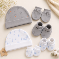 Cap,Mitten and Bottie set (Set Of 2)