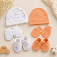 Cap,Mitten and Bottie set (Set Of 2)