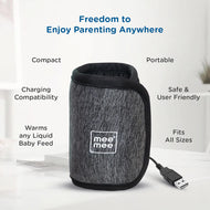 Portable Baby Bottle Warmer With Quick USB Charging
