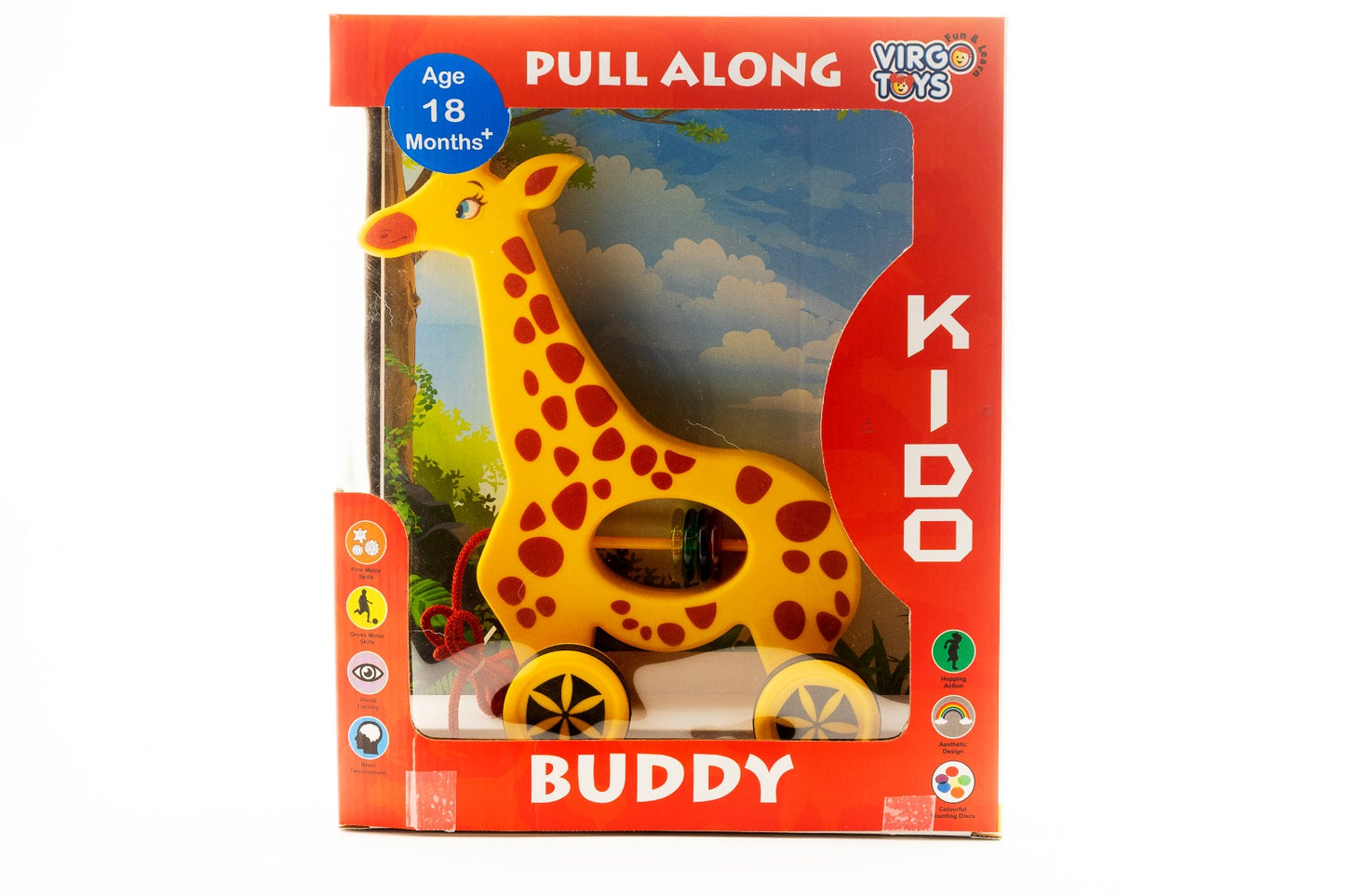 Kido Buddy Pull-Along Giraffe - Mamadada
