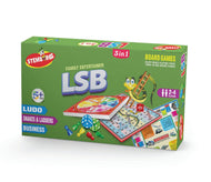 LSB – 3 in 1 Board Game