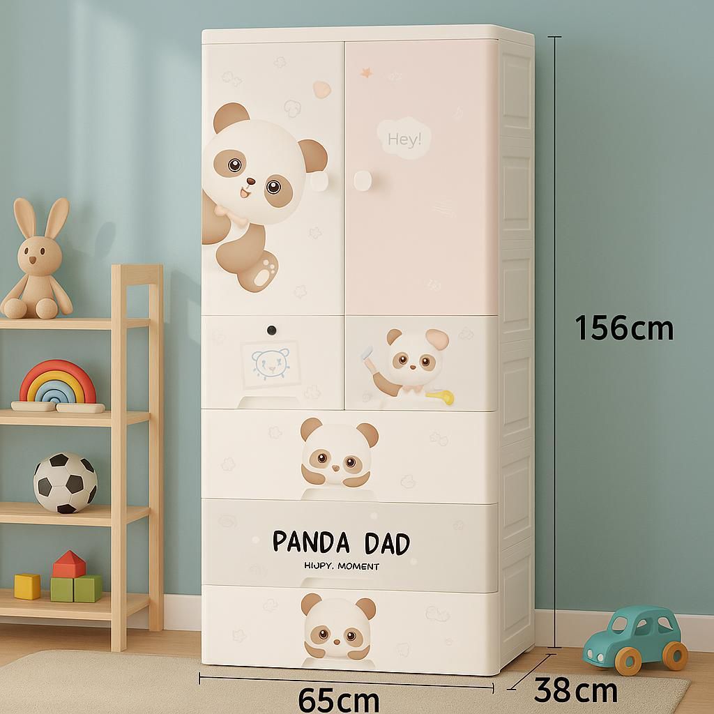Kids Cartoon Wardrobe Collection – Cute & Practical Storage for Little Ones