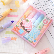 Pastel Scented Highlighter Set (6 Colors)