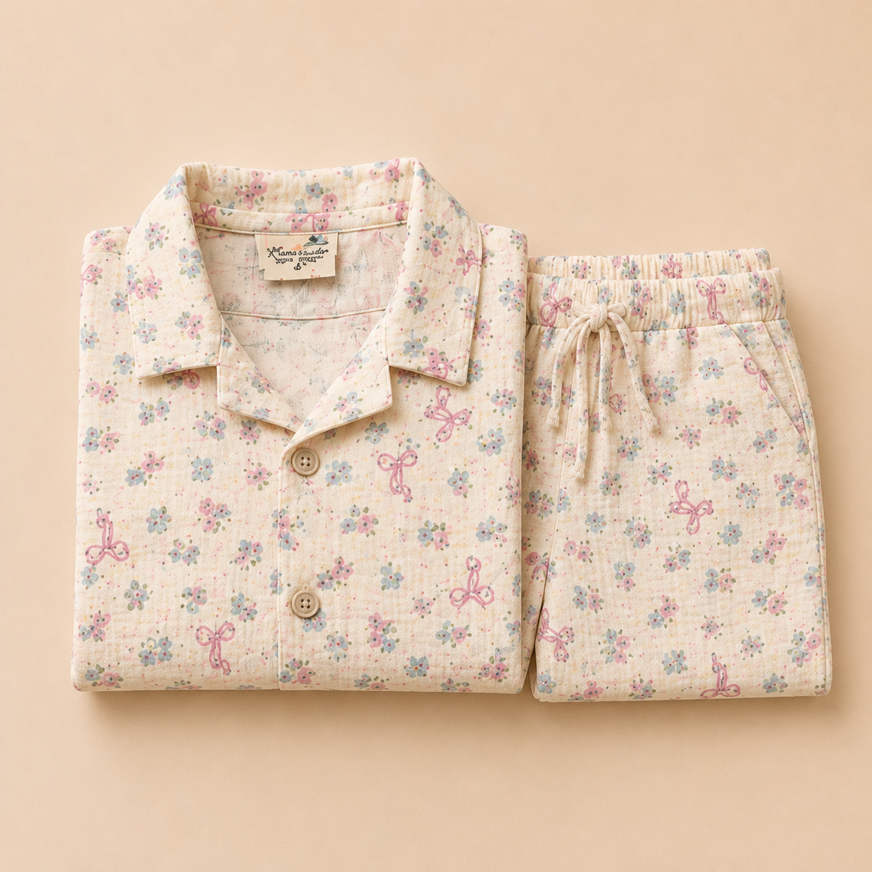 Floral Print Cotton Co-Ord Set for Babies (18-24 Months) | Soft, Comfortable & Breathable