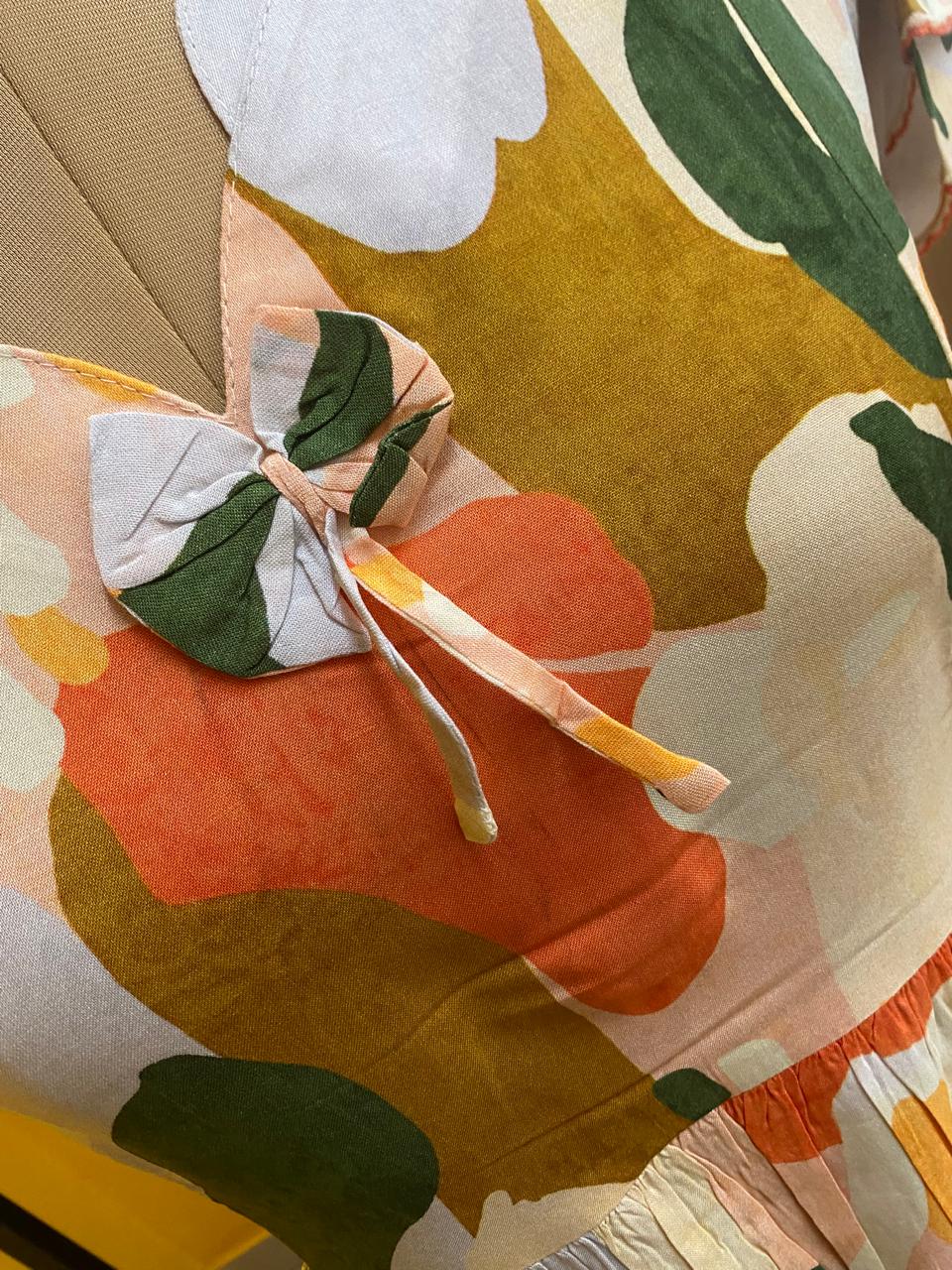 Autumn Leaf Comfort Maternity Maxi