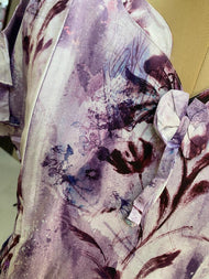 Lavender Dream Floral Maternity Dress