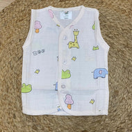 Jungle Fun Sleeveless Baby Set