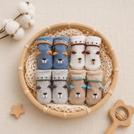 Cute Newborn Baby Booties Combo Pack 4