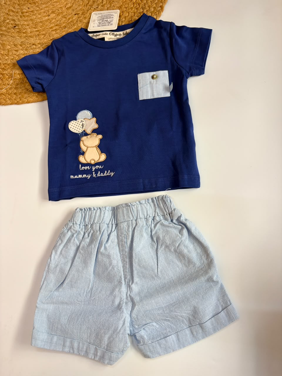 Red Teddy Bear Co-ord Set