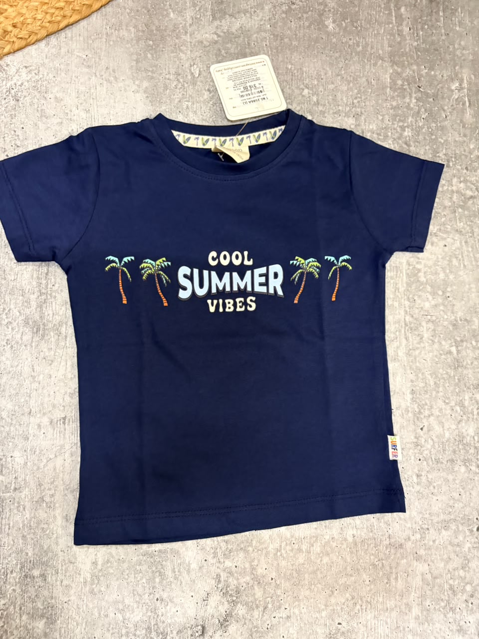Cool Summer Vibes Printed Cotton T-Shirt