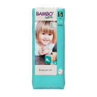 Bambo Nature Premium Baby Pants Diapers for Babies. Super Absorbent, Breathable, Extra Soft, Dermatologically Tested, Hypoallergenic Infant Nappies With Wetness Indicator