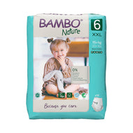 Bambo Nature Premium Baby Pants Diapers for Babies. Super Absorbent, Breathable, Extra Soft, Dermatologically Tested, Hypoallergenic Infant Nappies With Wetness Indicator