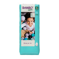 Bambo Nature Premium Baby Pants Diapers for Babies. Super Absorbent, Breathable, Extra Soft, Dermatologically Tested, Hypoallergenic Infant Nappies With Wetness Indicator