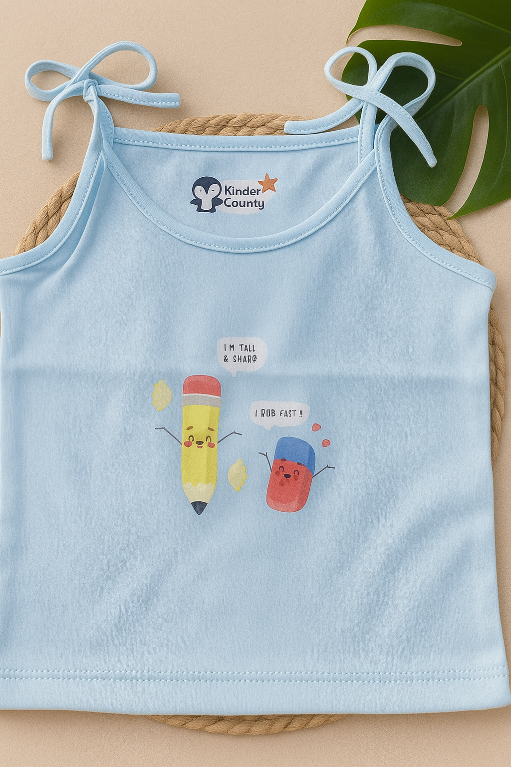 Pencil & Eraser Muslin Camisole