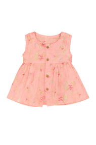 Soft Pink Floral Dress