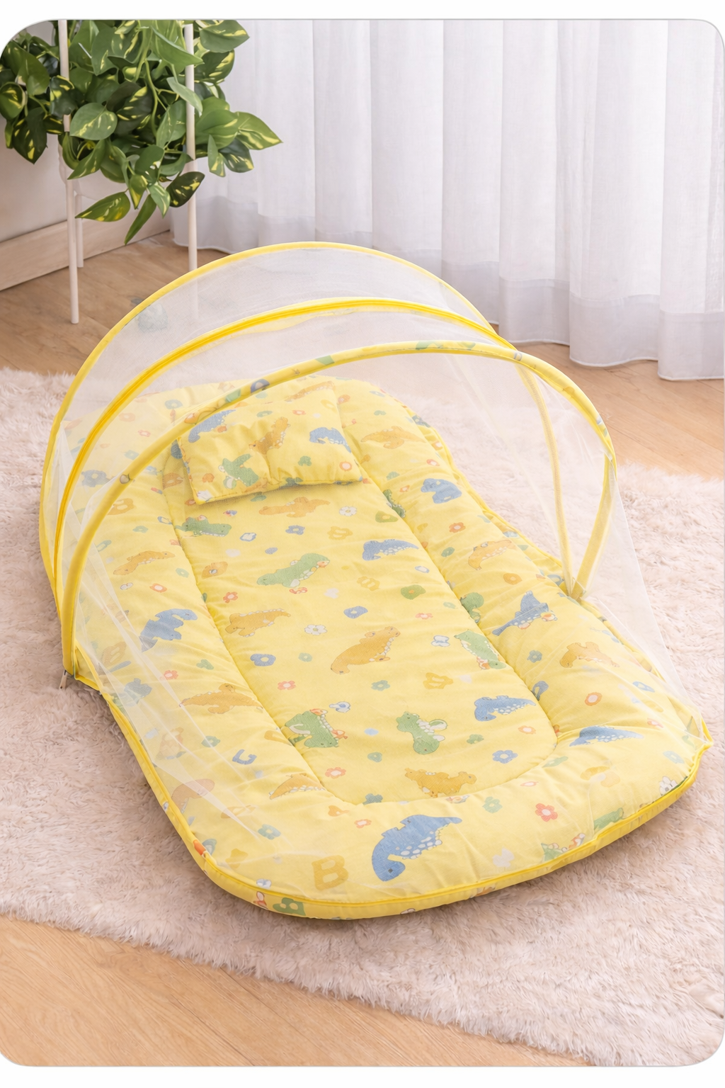 Baby Sleeping Mattress with Mosquito Net