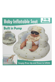 Baby Inflatable Support Seat with Built-In Pump (3–36 Months)