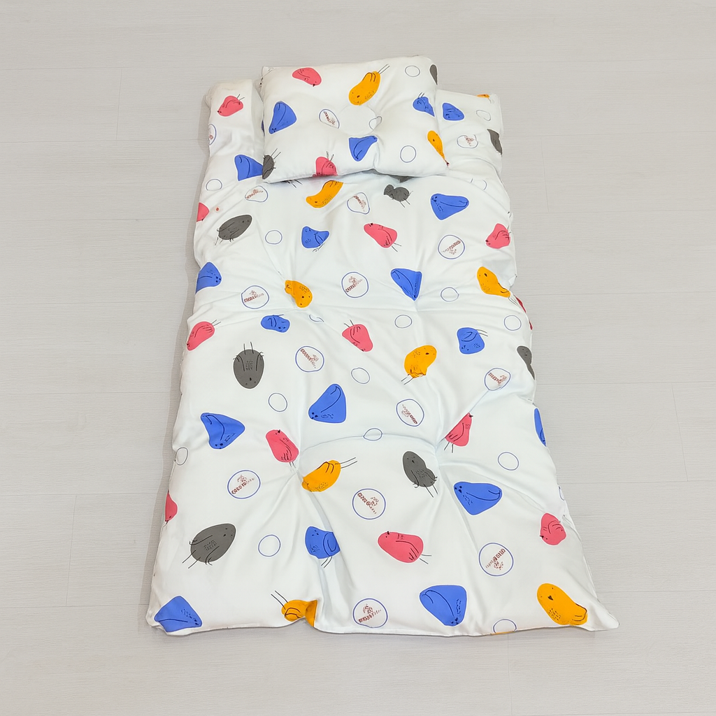 Complete Baby Care Combo – Bedding Set, Cradle, Sipper, Rattle & Waterproof Sheet
