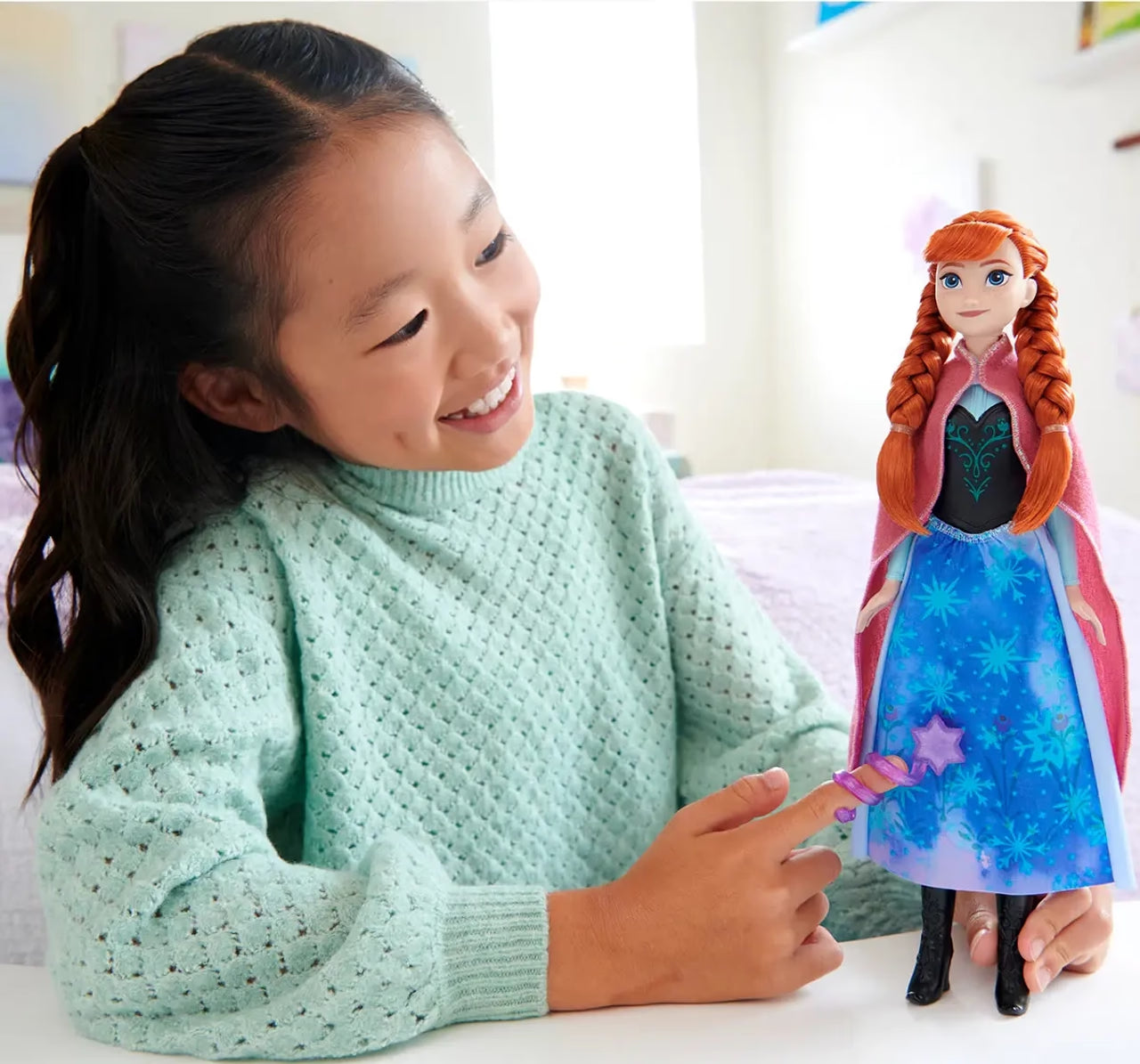 Disney Frozen Anna Magical Skirt Doll