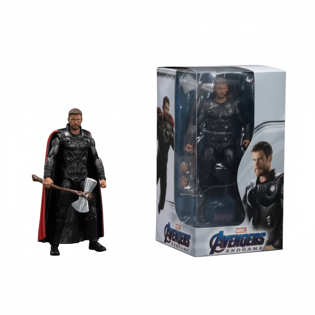 Thor Action Figure – Avengers Endgame Edition - Mamadada