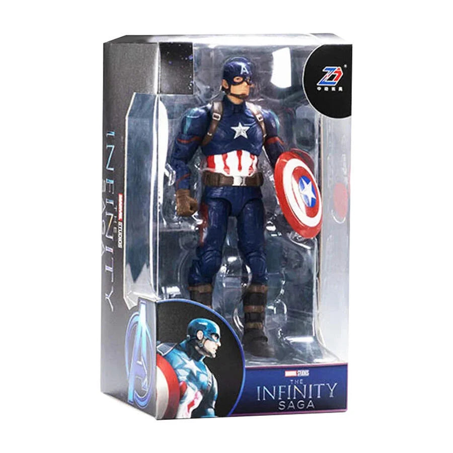 Captain America Action Figure – The Infinity Saga Collection - Mamadada