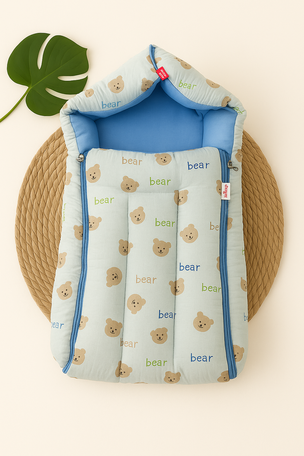 Baby Cozy Bear Sleeping Bag / Carry Nest