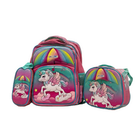Magical Unicorn 3-Piece School Set
