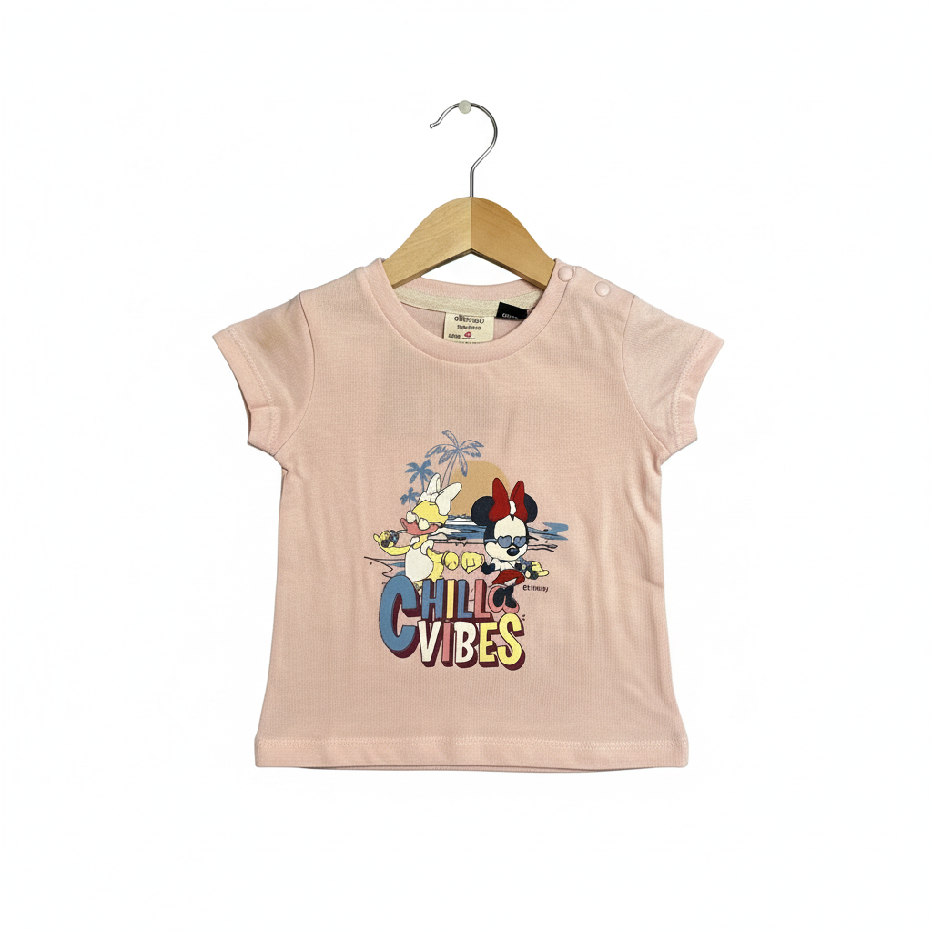 Disney “Chill Vibes” Kids T-Shirts by Ollypop – Minnie & Daisy Collection