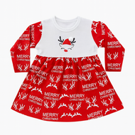 Baby Girl Christmas Santa Dress Set