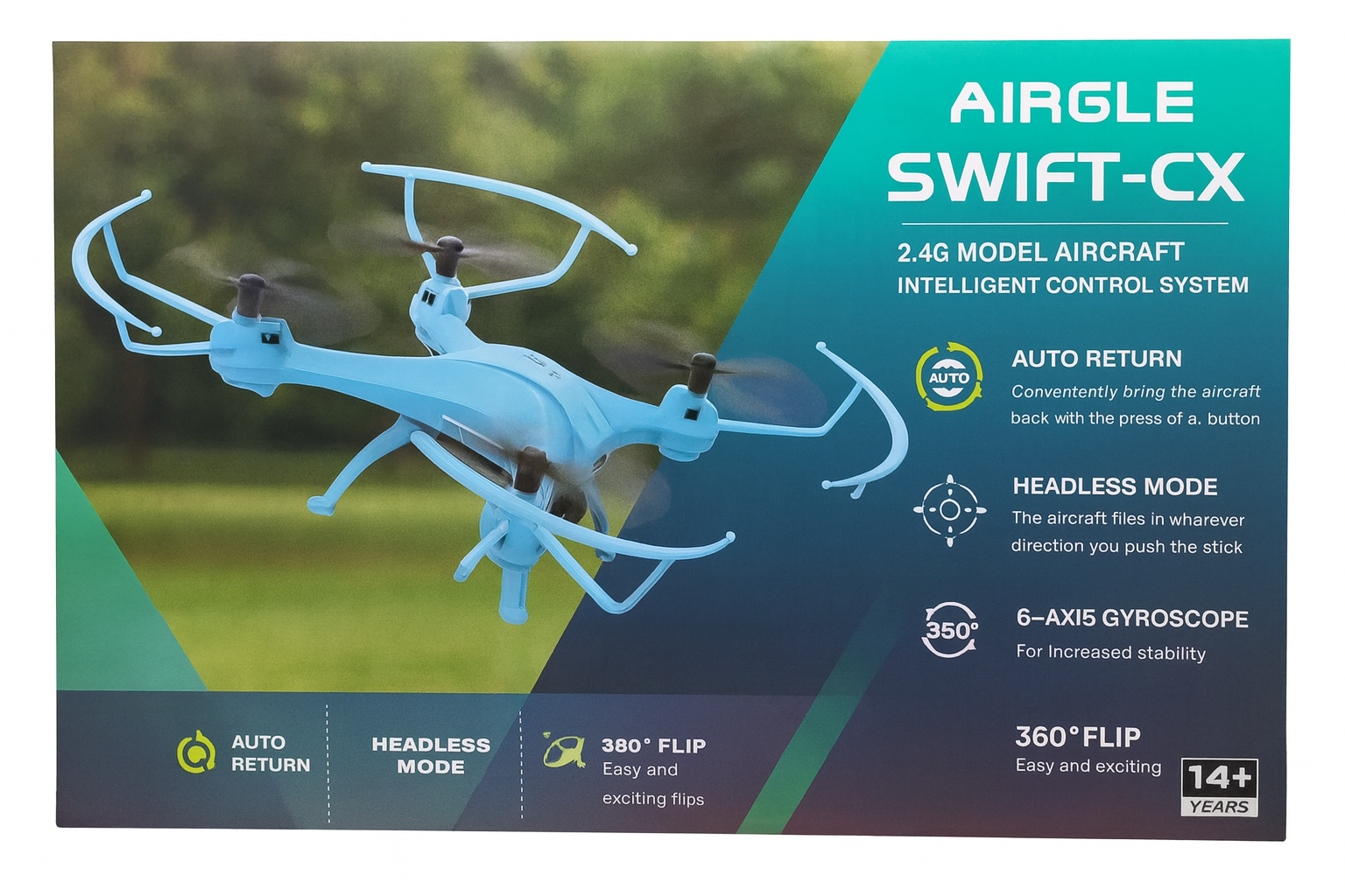 Airgle Swift-CX 2.4GHz 4-Axis Drone