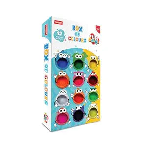 Funskool Box of Colours – 12 Bright Modelling Clays for Kids
