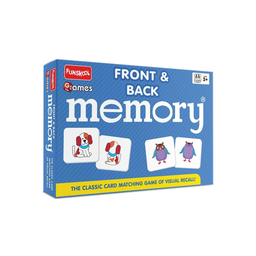 Funskool Front & Back Memory Game – Classic Card Matching Game