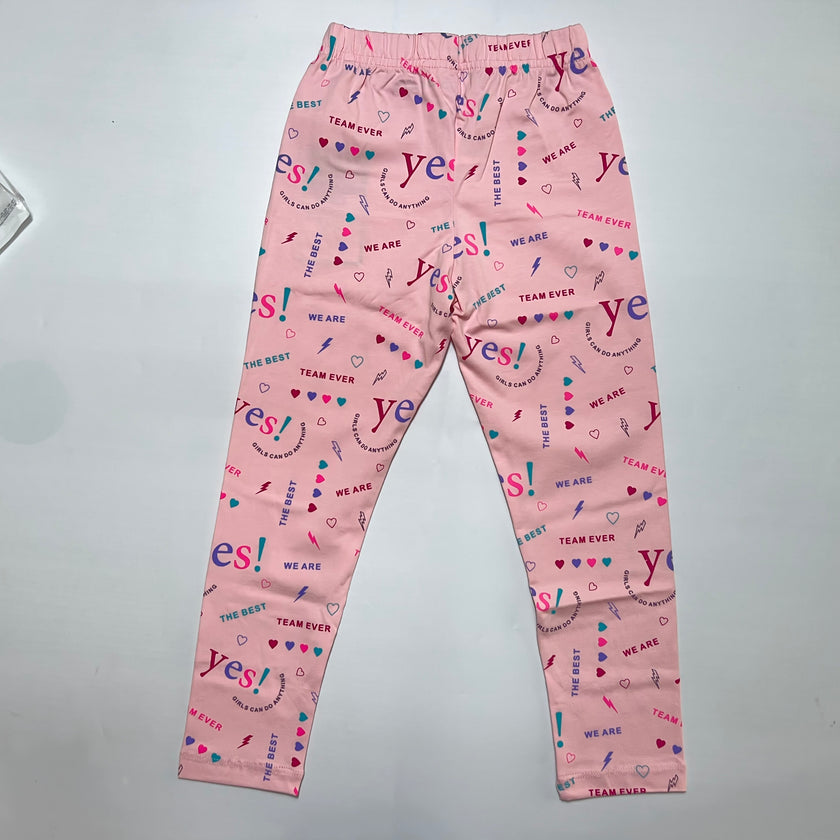 Girls Printed Leggings – Trendy Comfort for Everyday Wear