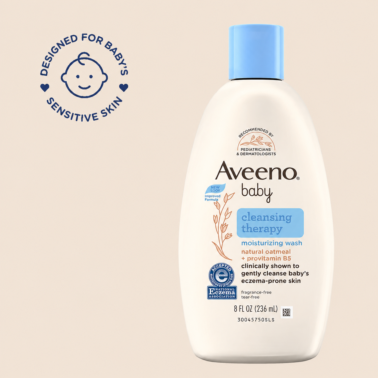 Aveeno® Baby Cleansing  Therapy Moisturizing Wash